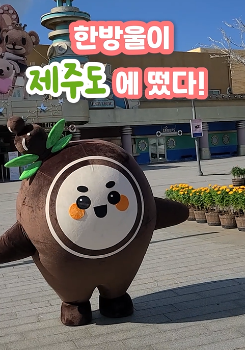 한방울이 제주도에 떴다!